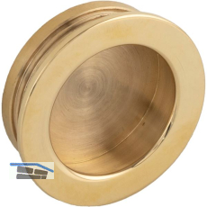 Muschelgriff Ogma � 39 mm, Einlass � 35 mm, Messing poliert