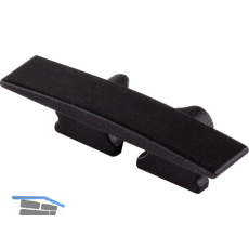 BILTON Endkappe BLine-S IN mit Bohrung, schwarz