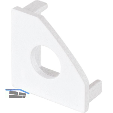 BILTON Endkappe BLine-S COR mit Bohrung, wei�