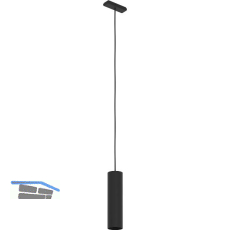 EGLO Track Plus H�ngeleuchte schwarz