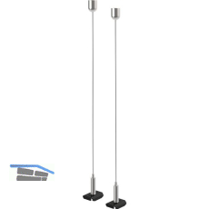 EGLO Line48V Slim Track Abh�ngung Set 2 Stk. schwarz