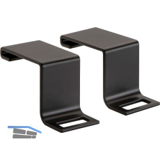 DOMUS LINE SYSTEMA Haken 2er Set schwarz
