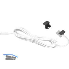 L&S Anschlussleitung Moove2 mit Endkappe schwarz