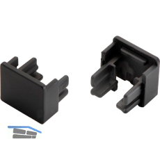 DOMUS LINE Endkappen Set Nexus schwarz