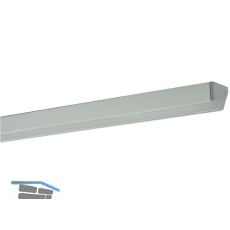 L&S Leuchte Lugano DualColor 450mm, Aluminium eloxiert