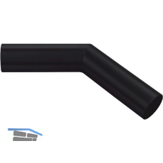 Bar-Reling Eckverbinder 135 Grad, f�r Rohr-� 38 mm, Stahl, Schwarz beschichtet