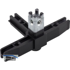 ALUMIS Smartcube Eckknoten 4sh mit Stellfu� Zamak schwarz