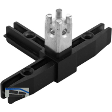 ALUMIS Smartcube Eckknoten 4sh Zamak schwarz