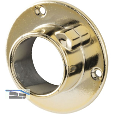 Wandscheibe 1-teilig 25 mm Zamak vergoldet