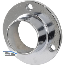 Wandscheibe 1-teilig 25 mm Zamak verchromt