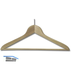 Kleiderb�gel Osiris Hosensteg Buche lackiert