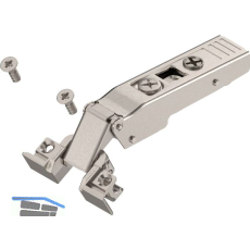 BLUM CLIP top Alurahmenscharnier 120�, gerade ohne Feder, Schrauben