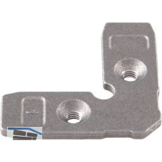 ALUMIS Alurahmenprofil Eckenteil schmal klein ohne Schrauben Aluminium-Druckguss