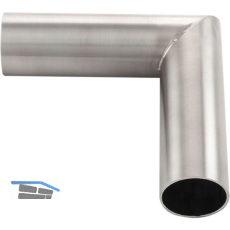 Bar-Reling Eckverbinder 90 Grad, f�r Rohr-� 38 mm, Edelstahl geschliffen