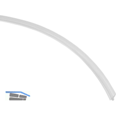 ALUMIS Glasdichtung f�r 2. Dichtungsnut, Kunststoff transparent