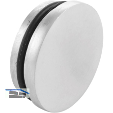 Bar-Reling Endkappe f�r Rohr-� 38 mm, Edelstahl geschliffen