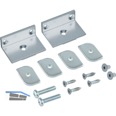 ALU-STYLE GP System Befestigungsset f�r Korpus alufarbig