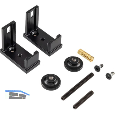 ALU-STYLE GP System Befestigungsset Decke-Boden schwarz