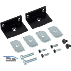 ALU-STYLE GP System Befestigungsset f�r Korpus Schwarz