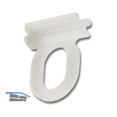 �sengleiter Vorhang-Laufschiene Kunststoff natur