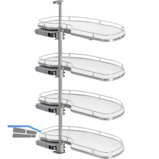 VS Cornerstone Maxx Eckauszug Premea EH 1350/KB 900 mm links Chrom