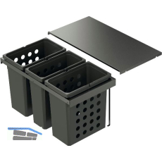 VS WASH Einbau-W�schesammler Flex Pro KB 800 mm Lava