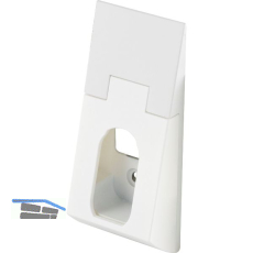 Schrankrohrlager Niobe, Zamak wei� matt lackiert