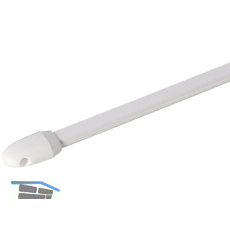 LEHA Vitragenstange 600 - 1100 mm Metall/Kunststoff wei�