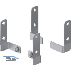 PEKA Verst�rkungswinkel-Set Riverso Stahlblech verzinkt