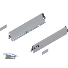 BLUM TANDEMBOX antaro Zarge H�he N, NL 400mm, Stahl grau RAL 9006