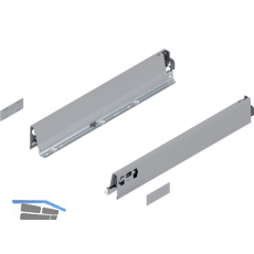 BLUM TANDEMBOX antaro Zarge H�he N, NL 450mm, Stahl grau RAL 9006