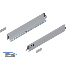 BLUM TANDEMBOX antaro Zarge H�he N, NL 500mm, Stahl grau RAL 9006