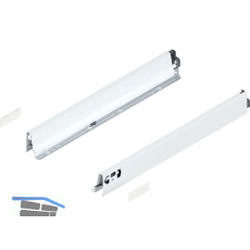 BLUM TANDEMBOX antaro Zarge H�he N, NL 550mm, Stahl Seidenwei�