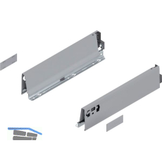 BLUM TANDEMBOX antaro Zarge H�he M, NL 350, Stahl grau RAL 9006