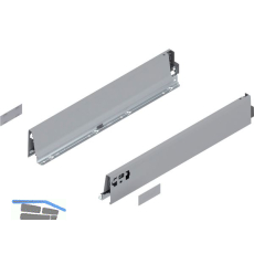 BLUM TANDEMBOX antaro Zarge H�he M, NL 500, Stahl grau RAL 9006