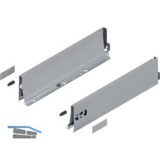 BLUM TANDEMBOX antaro Zarge H�he K, NL 450, Stahl grau RAL 9006