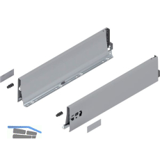 BLUM TANDEMBOX antaro Zarge H�he K, NL 500, Stahl grau RAL 9006