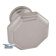 Knopf Litavis Breite 29,8 mm, Tiefe 26 mm, ZN vernickelt matt