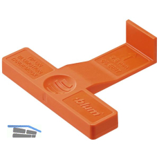 BLUM TIP-ON BLUMOTION Frontspalt-Lehre f�r TANDEMBOX, Kunststoff
