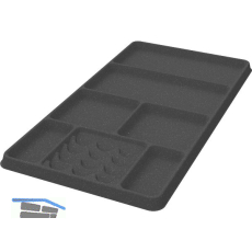 CONERO Schmuck- und Ringschale beflockt, schwarzgrau