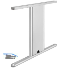 Tischgestell T 3000 Seitenteil V1 RAL 9006