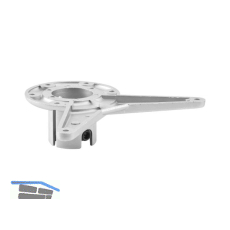 CAMAR Ersatz-Befestigungsplatte oben - Tischfuss zylindrisch/Aluminium � 50 mm