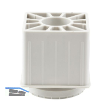 CAMAR Tischfu� Ersatz-Einzelteile Quadra 60 x 60 mm, Verstellteller unten