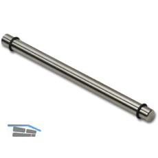 SIMAUSROM Glastablartr�ger Garda, 245 x �16 mm, Edelstahl rostfrei