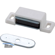 MACO Magnetschnapper Type 4, Haltekraft 4 kg, Kunststoff wei�