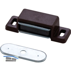 MACO Magnetschnapper Type 4, Haltekraft 4 kg, Kunststoff braun