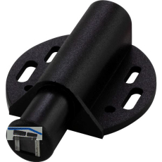 MACO Druckmagnetschnapper einfach, zum Anschrauben, Kunststoff schwarz