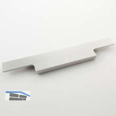 Griffleiste Akina L�nge 210 mm, Aluminium Edelstahl Effekt