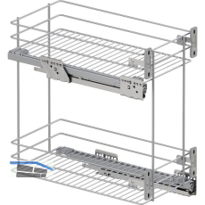 VS SUB Rack Unterschrankauszug Classic KB 300 mm Silber