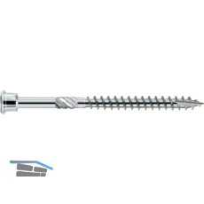 Speed Terrassenschraube ZKO 4.5x 45 TX20 martensitischer Edelstahl mit ETA